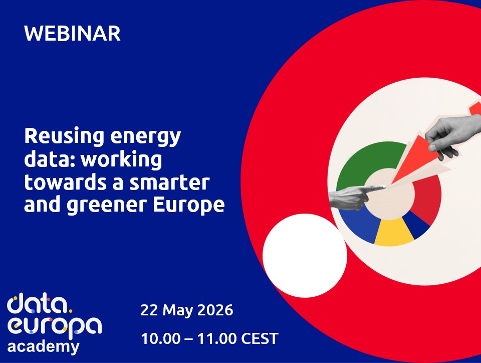 Webinar 'Reusing energy data: working towards a smarter and greener Europe'